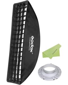 Godox 9\x 35 22x90cm Honeycomb Grid Softbox with Bowens Mount Speedring for Photo Strobe Studio Flash Light