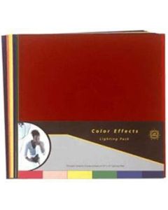 Color Effects Pack, 12 Sheet Pack of Pre-cut 12x12" Lighting