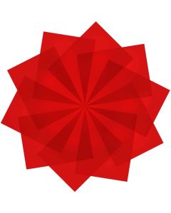 10 Pack Gel Filter Transparency Color Film Plastic Sheets Colored Overlays Correction Gels Light Filter Flash Lighting Holiday Decorations,11.7 by 8.3 Inches (Red)