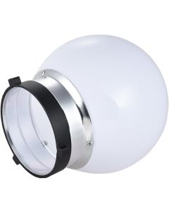 6" Spherical Diffuser Soft Ball for Bowens Mount Monolight Studio Strobe Flash Light